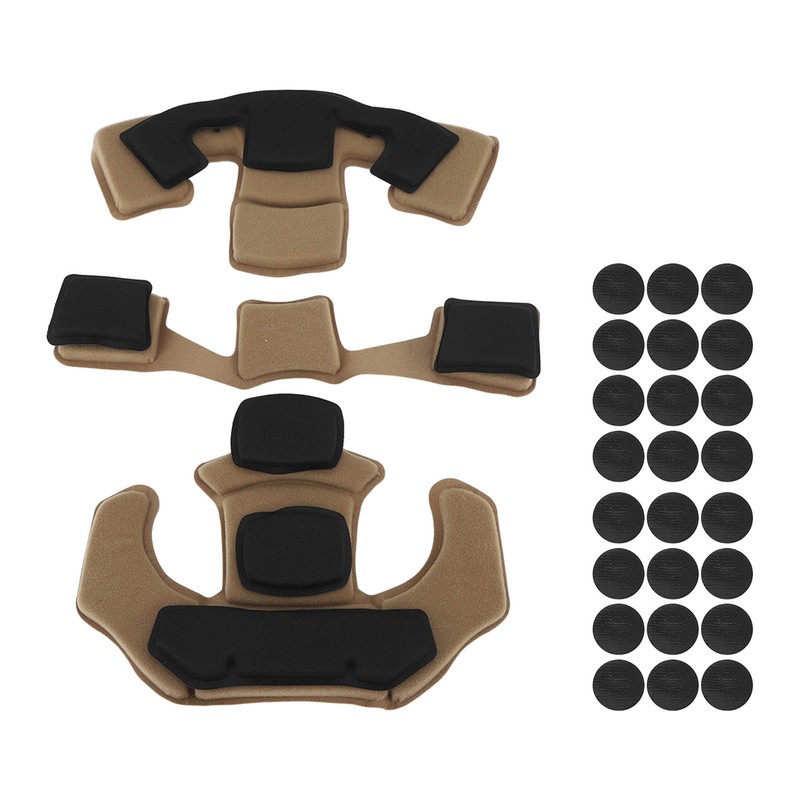 3PCS Memory Foam Pad Protective Sponge Lining Helmet Padding Kit