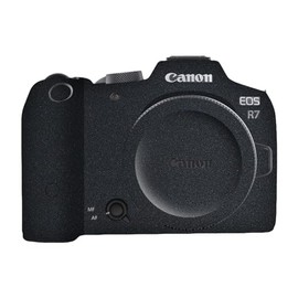 kakotopa Camera Body Protective Skin Compatible with EOS R7,Full Coverage Anti-Scratch Decorative Wrap Film,Precision Cut,Easy to Apply,Removable Sticker (Starry Matte Black)