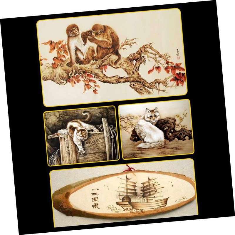 OSALADI 22PCS Copper Soldering Iron Tips Set for Pyrography Leather