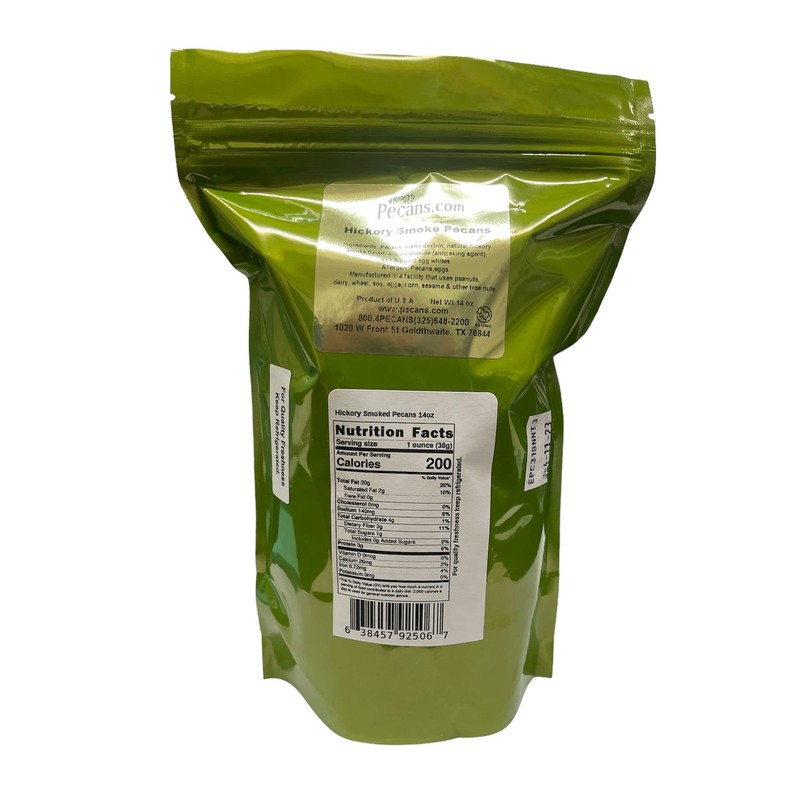 Hickory Smoke Pecans-Goldthwaite Texas