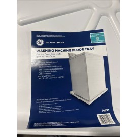 GE PM7X1 Washing Machine Floor Tray - White