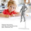Figure Model PVC Action Figure Drawing Model Movable Joint Pedestal