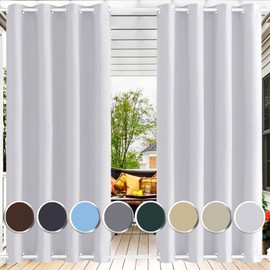Outdoor Curtain Weatherproof with Eyelets Top and Bottom Outdoor Curtains Waterproof Balcony Curtain Outdoor Curtain Made to Measure for Outdoor Curtains Outdoor Curtain Waterproof Patio Terrace