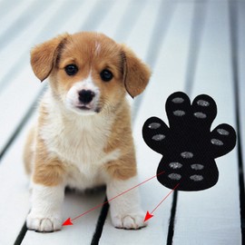 16pcs/set Dog Paw Protection Pads Anti Slip Pet Paw Protector Self Adhesive Dog Paw Stickers