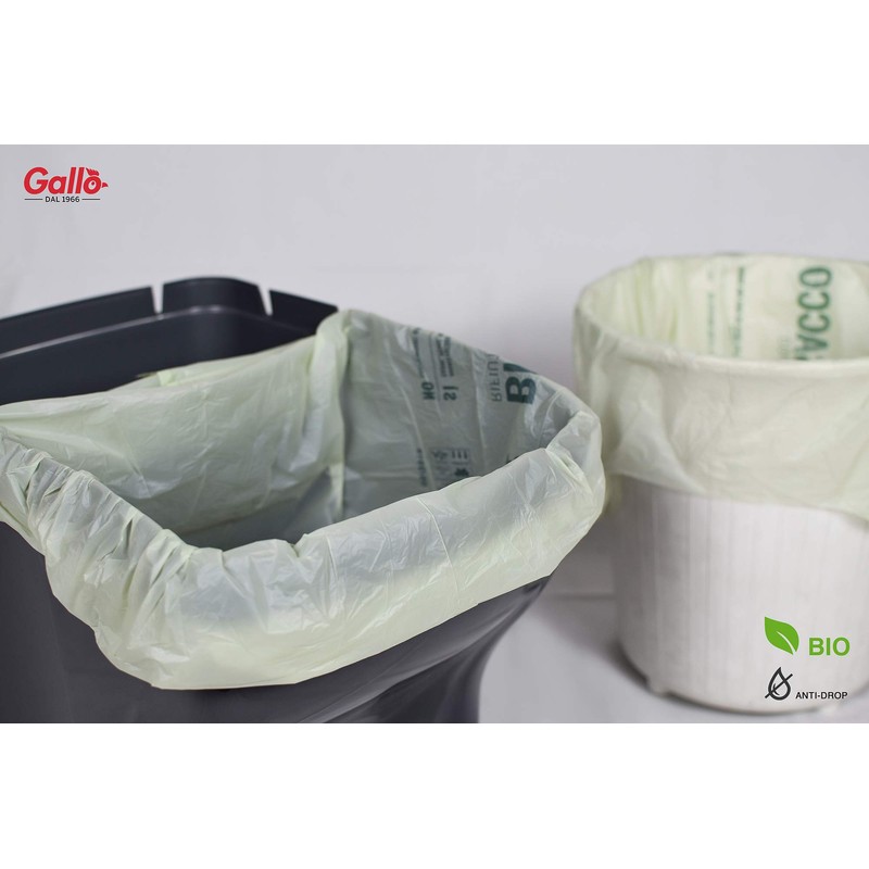 GALLO Biodegradable and compact bags closure with handles, 53 x