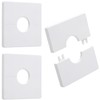 Joez Wonderful 3pcs Split Flange Toilet Pipe Flange Cover 28mm/1.1inch,