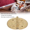 10pcs Mini Antique Hinges Round Exquisite Retro Design Corrosion Resistance