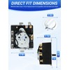 Upgraded WE04X22654 Dryer Timer: Compatible with GE & Kenmore