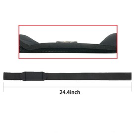 TOOPONE 1 pair Lifting Wrist Straps for Weightlifting, Bodybuilding, Powerlifting, Strength Training, & Deadlifts,With silicone anti-slip (black)