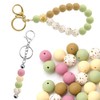 David Accessories Silicone Beads 15mm Bulk Round Beads for Keychain