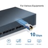 QSFPTEK 10G SFP+ to RJ45 Copper Module, 10GBASE-T SFP RJ-45