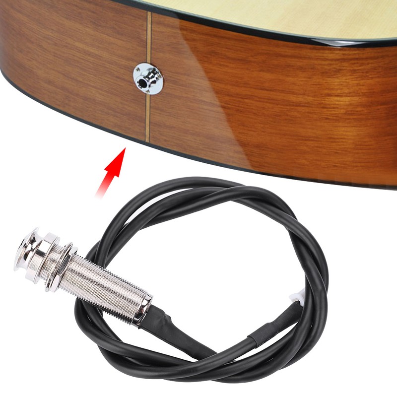 3 Control Knobs EQ Equalizer Built in Pickup for Guitar