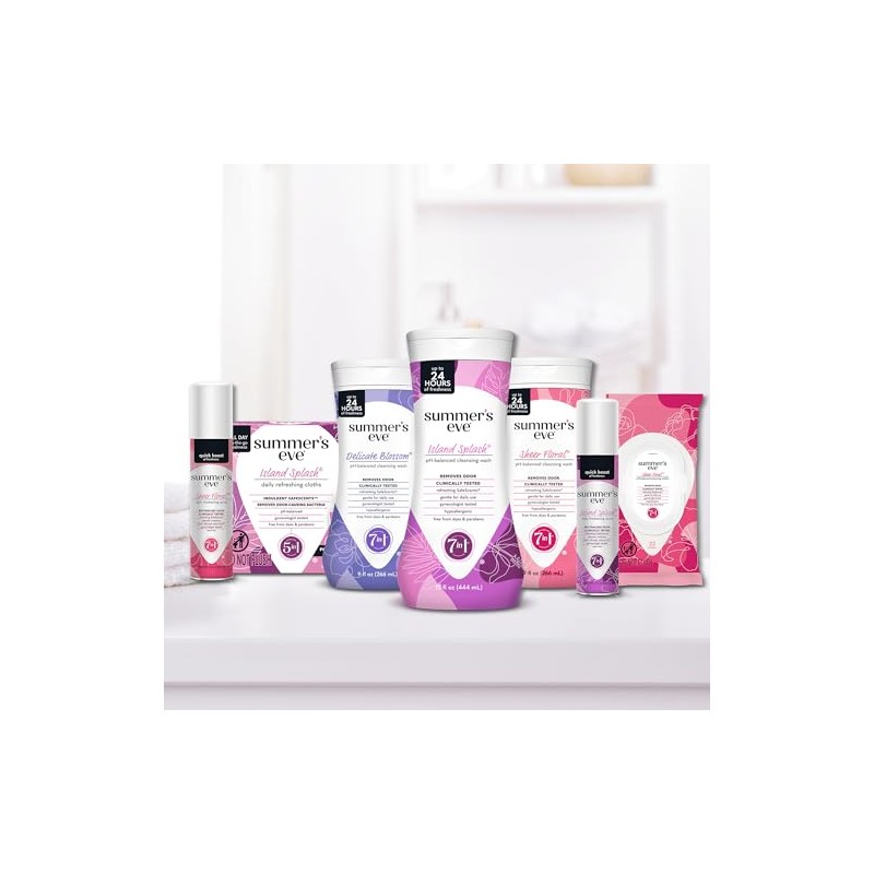 Summer's Eve SE800104 Gel Femenino Piel Sensible, 266 ml