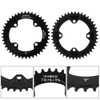 SUNGOOYUE Tooth Chainring, Bcd 104 mm 40t 42t Narrow Wide