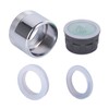 2 Pack 2.2 GPM Sink Faucet Aerator, Male and Female