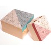 INNSPIRO Solid Pine Square Box 8.5 x 8.5 x 5