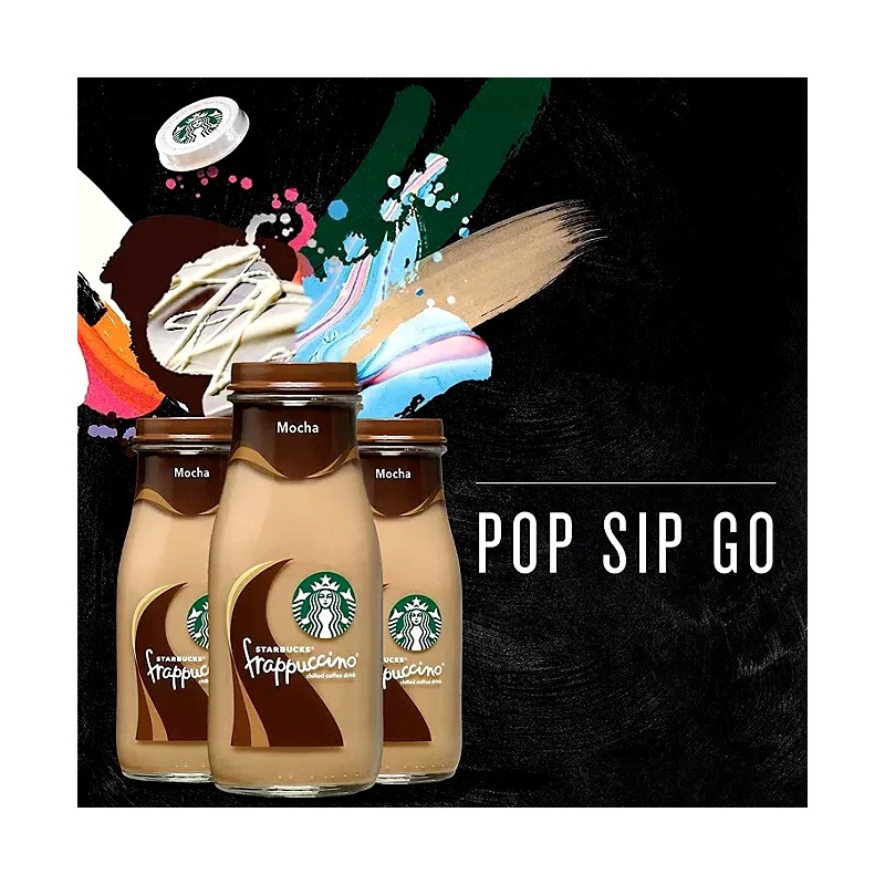 Starbucks Frappuccino Coffee Drink, Mocha (9.5 oz., 15 pk.)