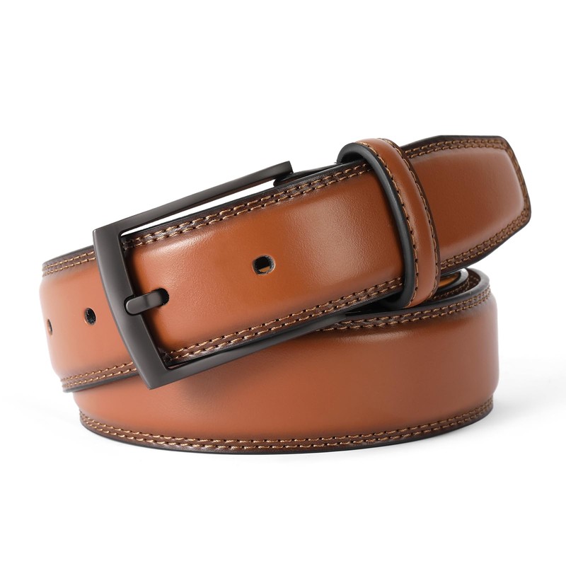FALAN MULE Men's Leather Dress Belt - Classic & Fashion