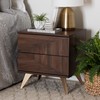 Baxton Studio Graceland 18.9-inch W x 15.7-inch D Nightstand with