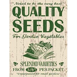 Quality Seeds steel fridge magnet (og)