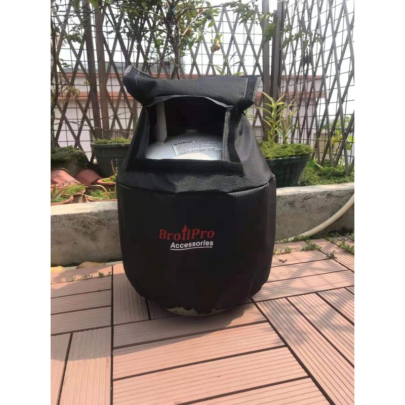 BroilPro Accessories Propane Tank Cover Fits 20-Pound Steel Propane Cylinder