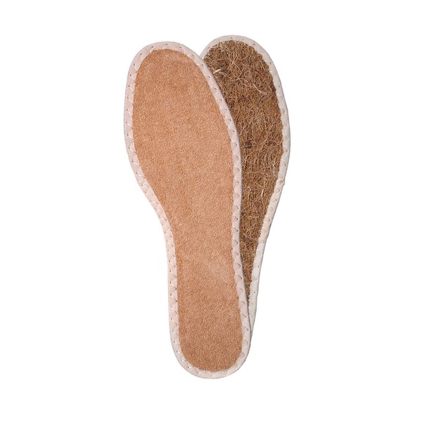 Kaps Insoles Eco - Plantillas para Zapatos higiénicas con Fibras de Coco Natural, Todos los tamaños, Men / 8 US / 41 EUR / 7 UK