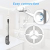 PHOPOLLO White LED Strip Lights , 25ft Dimmable 6500k Daylight
