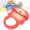 Baby Bib Washable Waterproof Superbib Reusable Infant Cartoon Feeding TowelRed