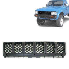 Vantage Auto Parts - Front Grille Compatible with Toyota Pickup 1982-1983 | DIRECT REPLACEMENT | Painted Black Shell and Insert | Plastic | 5310095119 | TO1200111