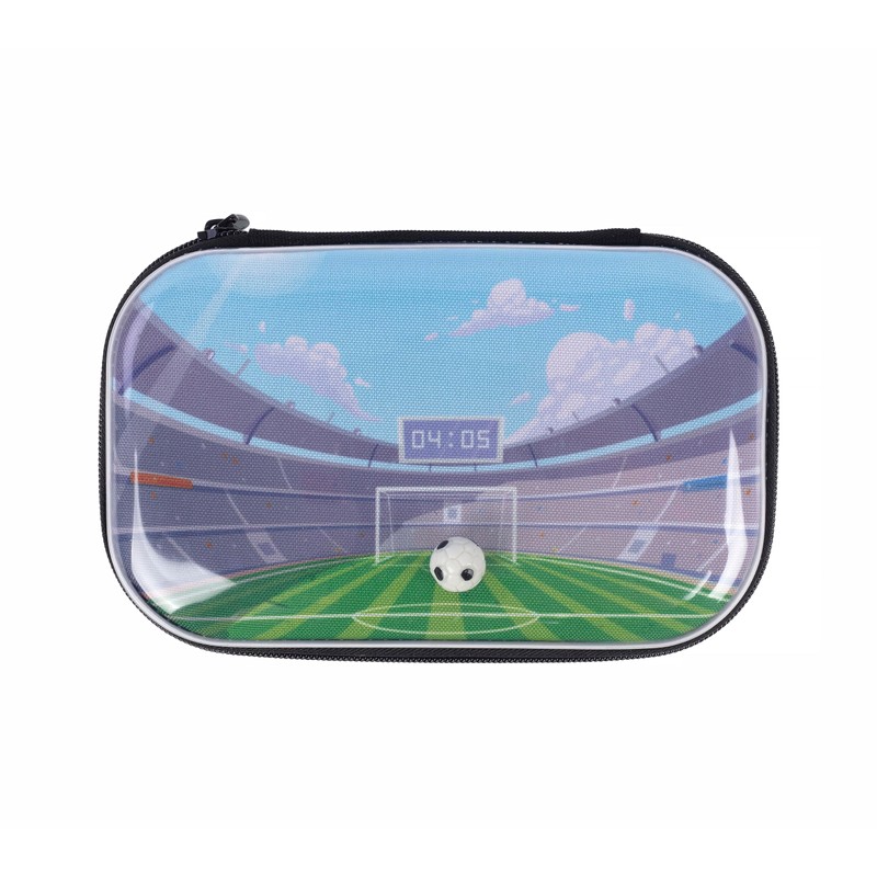 ZIPIT Clear Top Pencil Box for Boys | Soccer Pencil