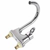 G1/2 Bathroom Basin Faucet Hot and Cold Water Mixer Dual‑Hole