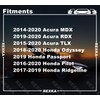 Rexka 20pcs Striker Engine Cover Retainer Clip Compatible with Honda