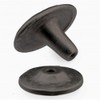 khtumeware 10 Pack Rustic Black Iron Cabinet Knobs 1-3/4 inch