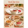Sweese 8 Inch Porcelain 42 oz Serving Bowls Set of