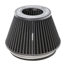 Ramair Performance Pleated Medium Cone Air Filter with 80mm OD Neck Velocity Stack