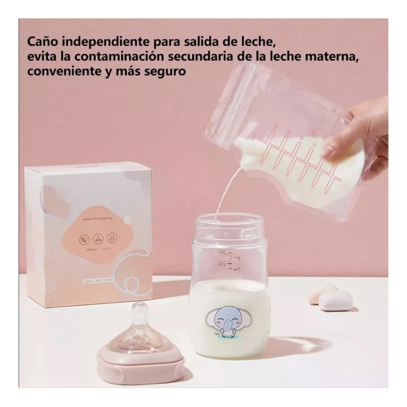Bolsa De Almacenamiento De Leche Materna 250ml 120 Piezas