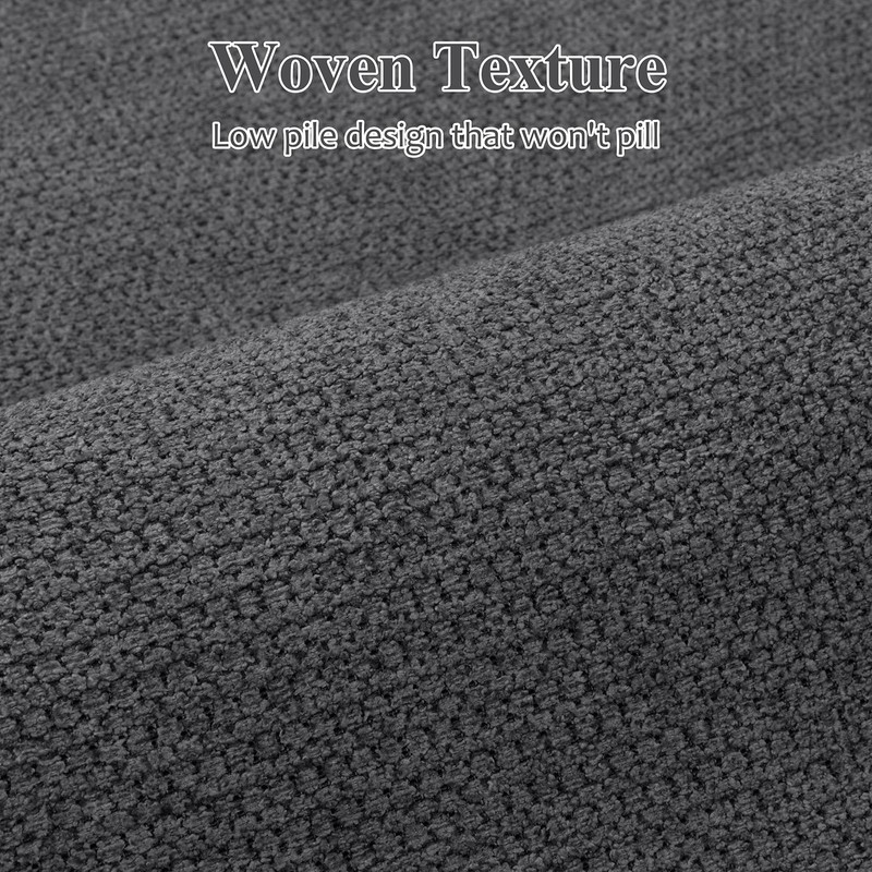 Ileading Bathroom Rugs Sets 3 Piece Non Slip Washable, Absorbent