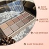 Makeup Eyeshadow Palette - 10 Smooth Matte Colors for Natural