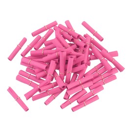 MECCANIXITY Mini Vintage Message Paper Scrolls, 100Pcs Valentine Message Paper, Lucky Wish Paper Roll for Party Birthday, Rose Red