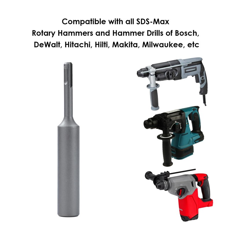 TOPWAY SDS Plus Ground Rod Driver 170 x Ø19mm, 10mm