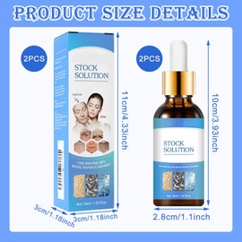 GAROMIA 2 x Face Serum Essence Face Serum Face Serum Solution Serum Face Serum Suitable for All Skin Types