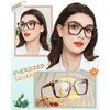 MARE AZZURO Oversized Reading Glasses 1.75+ Women Fashion Large Readers