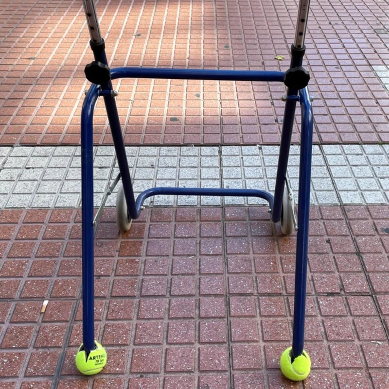 Seven Mine 2 Pelotas de Tennis Precortadas para Andaderas, Sillas