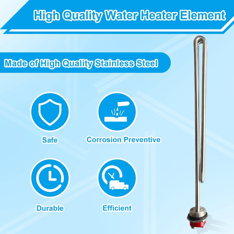 Dgqtrx Upgraded 240V 5500W Hot Water Heating Element (Stainless Steel)