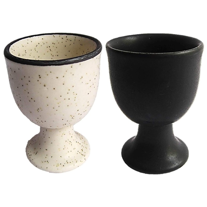 Soft Boiled Egg Holder | Ceramic Egg Cup Set |