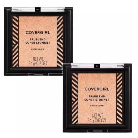 CoverGirl Pack of 2 CoverGirl TruBlend Super Stunner Hyper-Glow Highlighter, Gilded Glory