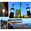 Yaku Nita Tsu 4-Piece Set of Lantern Hangers for Poles