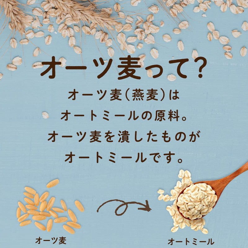 LOHAStyle お米みたいに炊けるオーツ麦 900g グレインカット[約20倍の食物繊維]