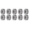 10Pcs Thrust Ball Bearing Single Direction Accessory Replacement Set Kit