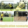 2 Pcs Yellow Football Target Net, Foldable Soccer Goal, Portable